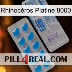 Rhinocéros Platine 8000 new15